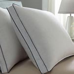 Down-Proof Pillow Case With Gusset